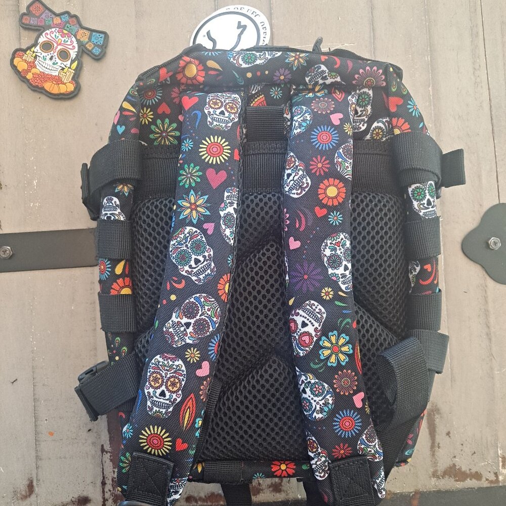 WOLFpak 9L Backpack Mini - Sugar Skulls - Day of the Dead Collection NWT
